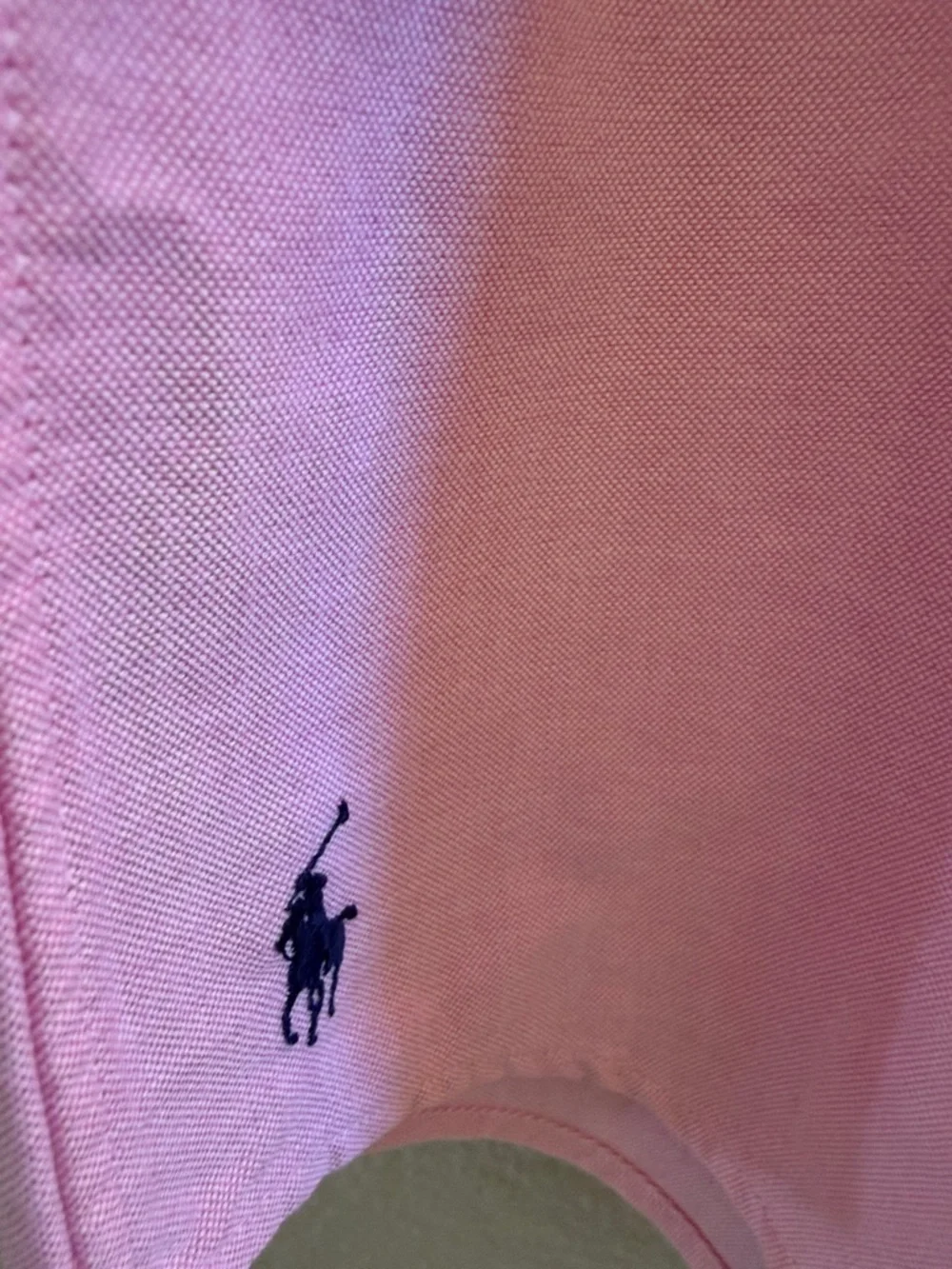 Polo Ralph Lauren Men’s Custom Fit Tall Long Sleeve Shirt Pink Size XL